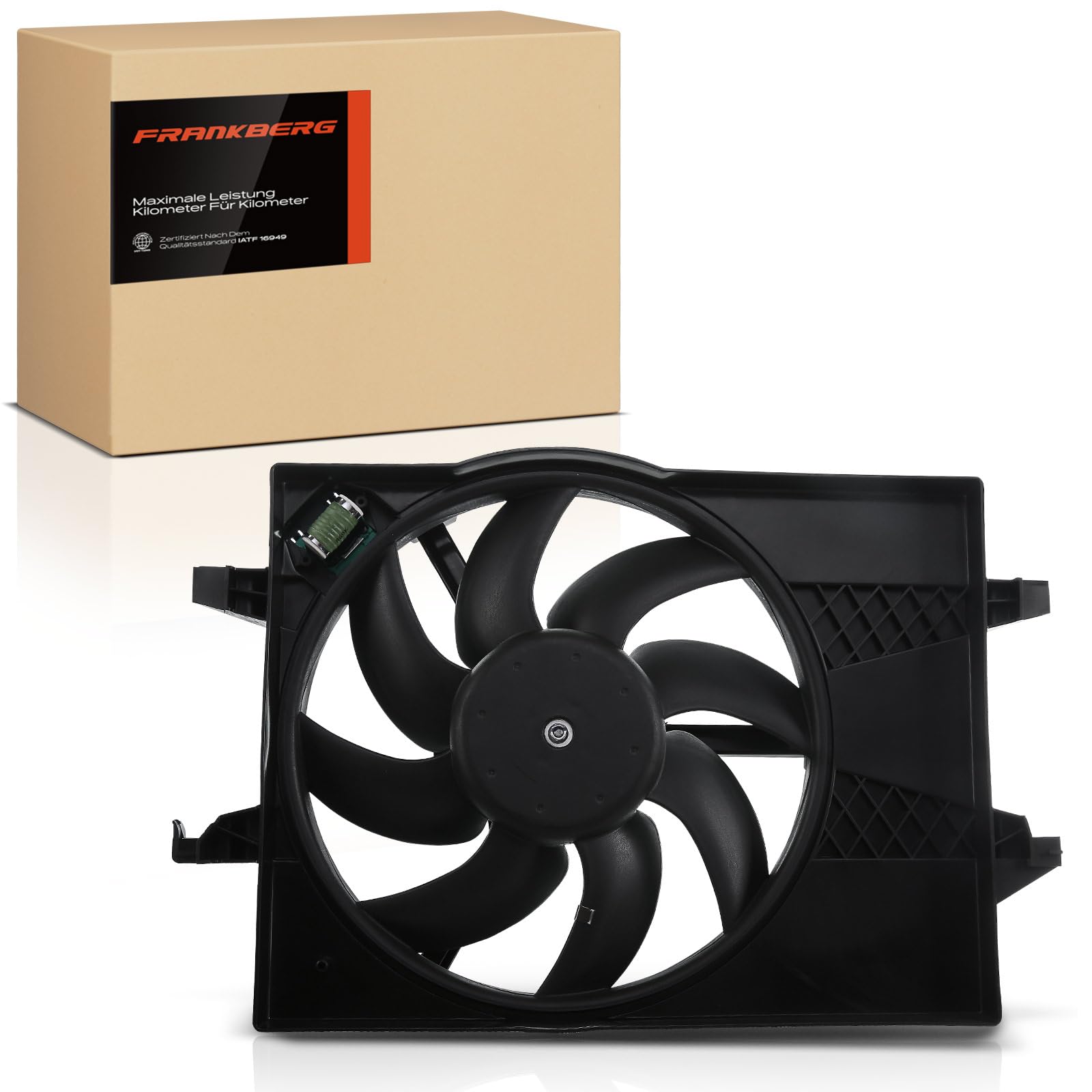Kühlerlüfter Motorkühlung 2-Polig 250W für 2 DY Fiesta V JH JD Fusion JU 2001-2012 1495676