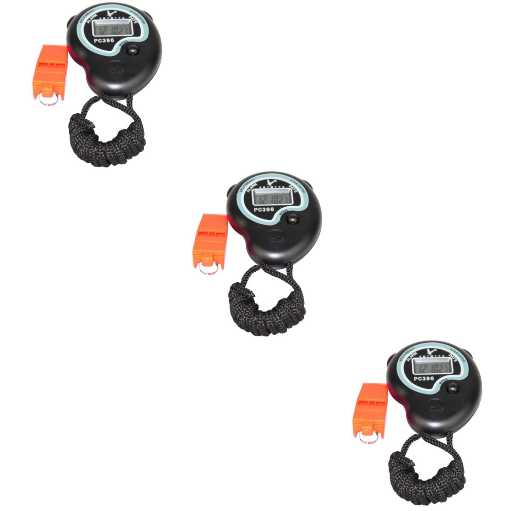 ibasenice 3 Set Cronometro con Stopwatch Elettronico per Sport Multi e Allerta Accessorio Sportivo per Allenatori