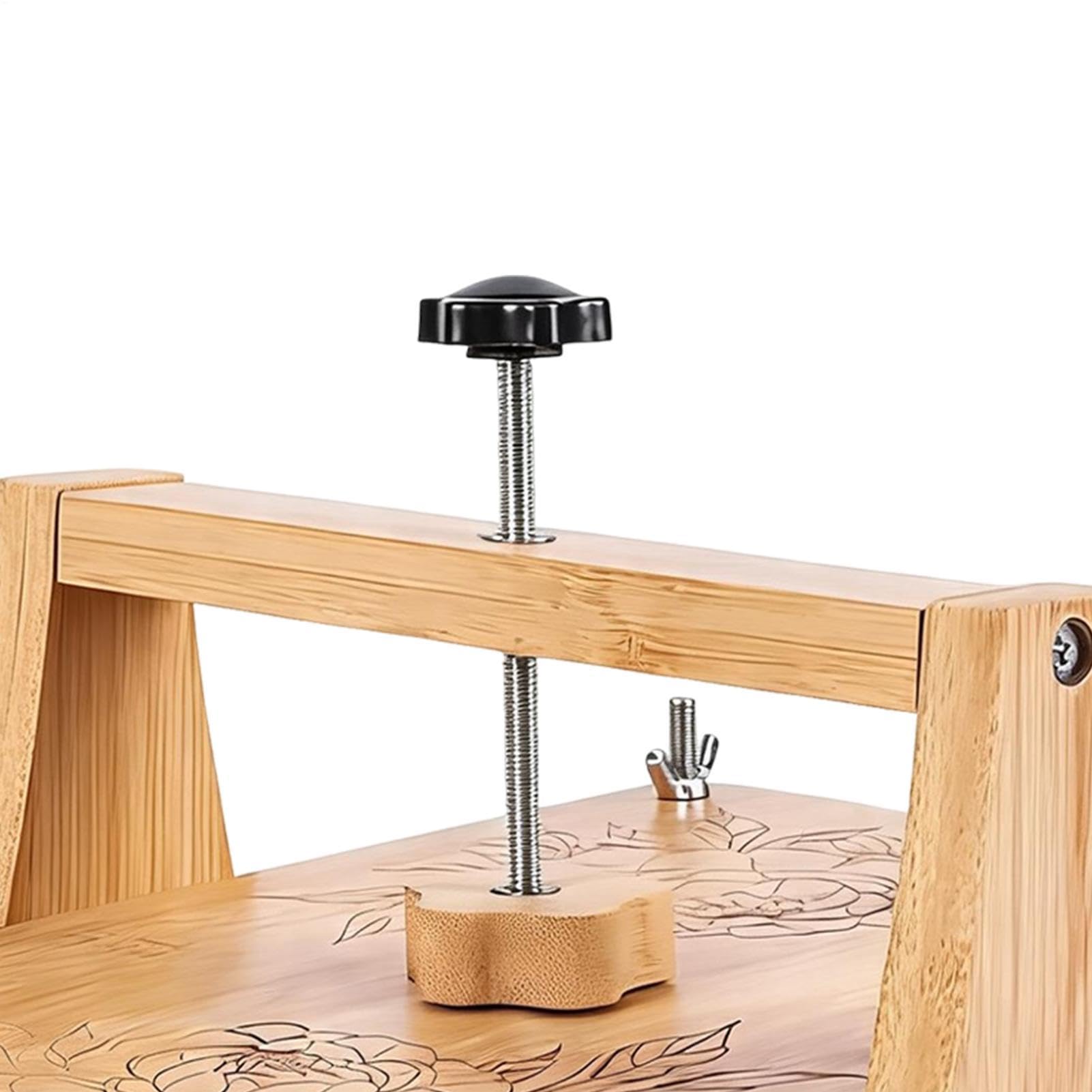 Pressa per fiori in legno Regolabile risparmio di riutilizzabile in legno | Kit Pressa Fiori Di Legno Per Scuola Casa Studio Giardino Laboratorio Asilo Biblioteca