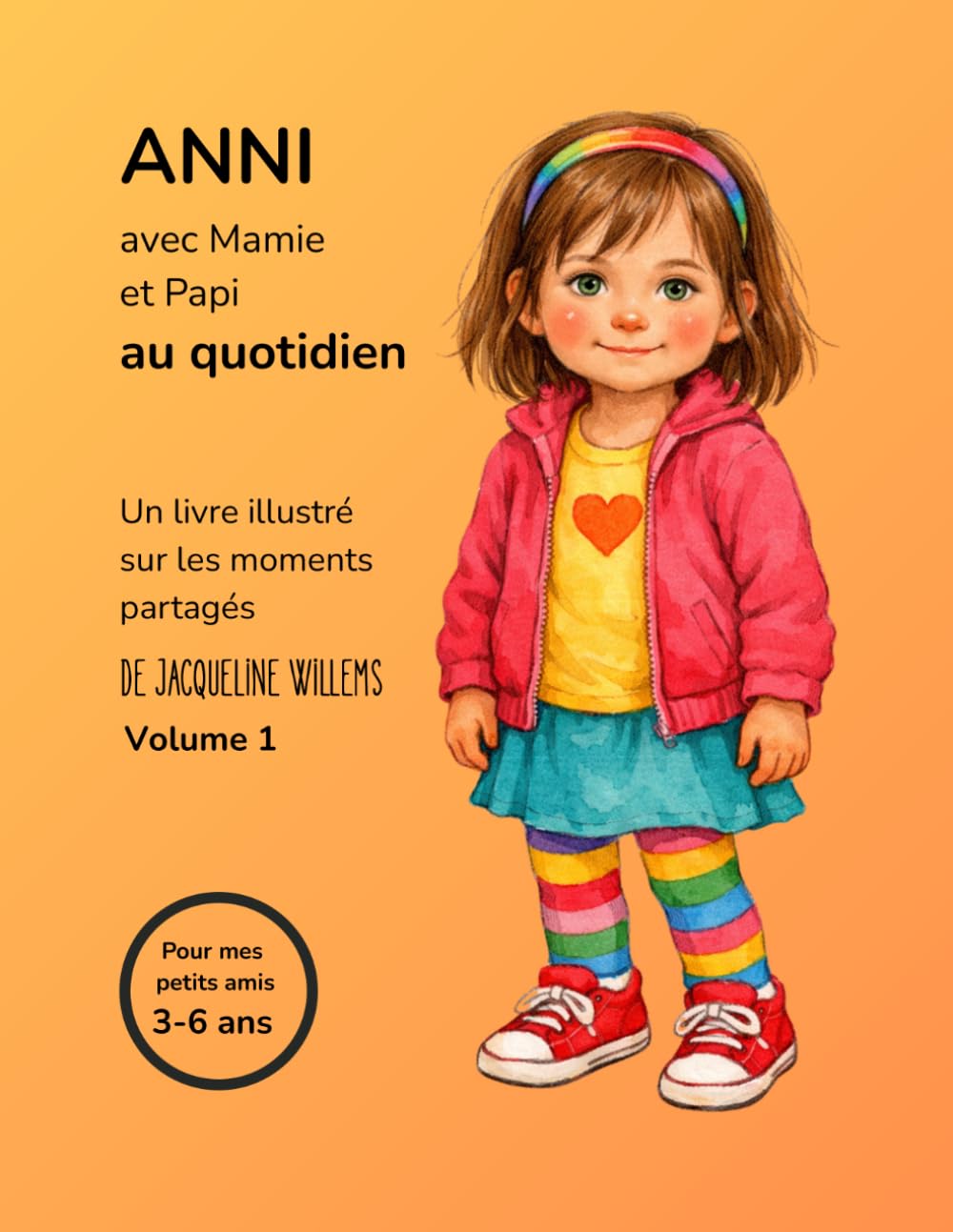 ANNI avec Mamie et Papi – au quotidien: Un livre illustré sur les moments partagés (3-6 ans)
