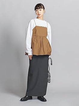 新品タグ付　BEAUTY&YOUTH コットンナイロン キャミソール Amazon | [ビューティー&ユース ユナイテッドアローズ] コットン