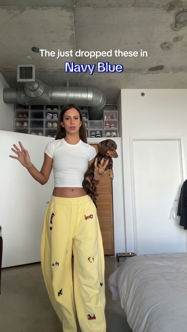 Aelfric Eden Baggy Joggingbroek voor dames, graffiti-hart, vrijetijdsbroek, katoen, trekkoord, sweatpants, grijze sportbroek met zakken, grijs, M