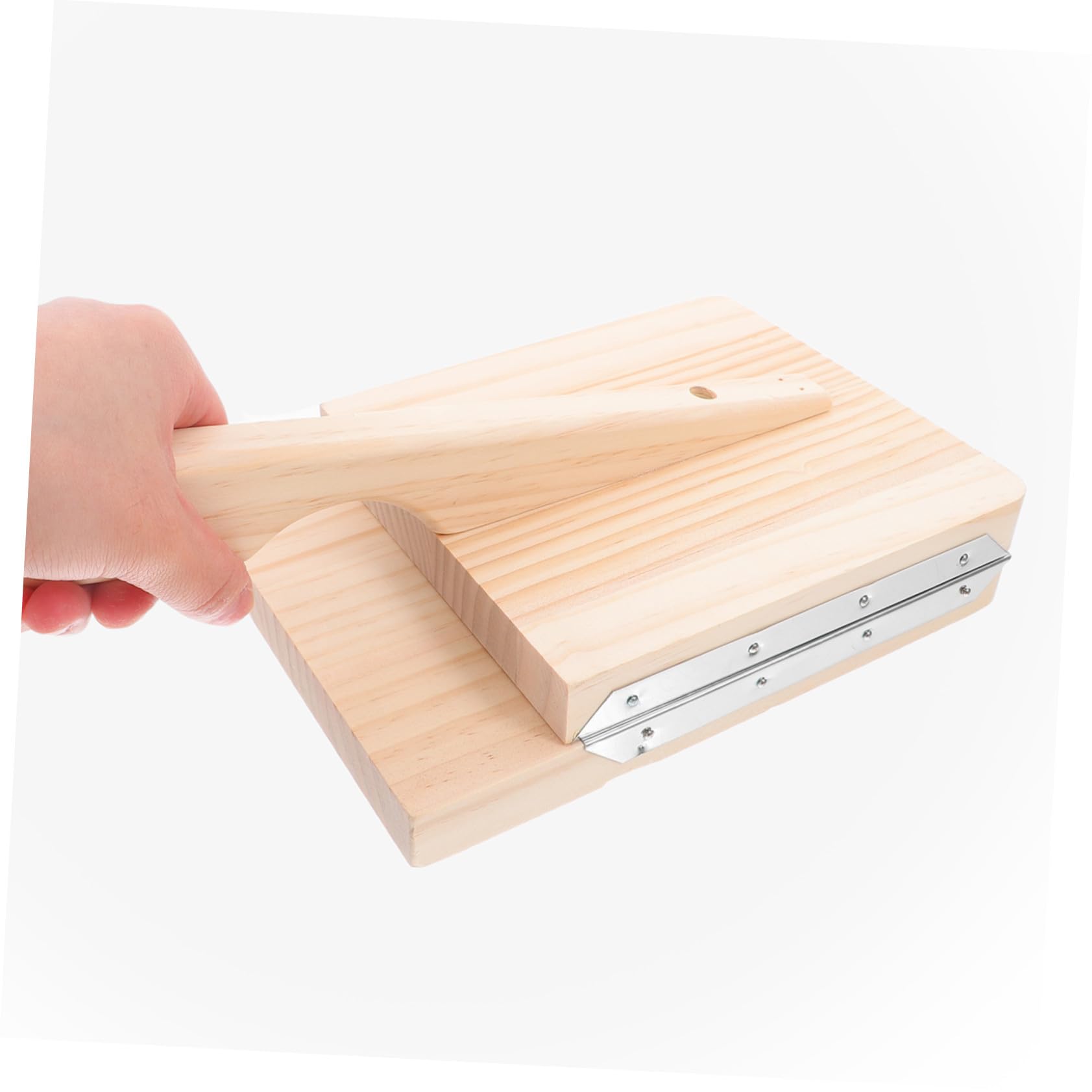 Molde Empanadillas de Madera para Hacer Masa y Envoltorios, Prensa de Madera Manual Adecuado para Preparar Empanadillas y Accesorios Hogar