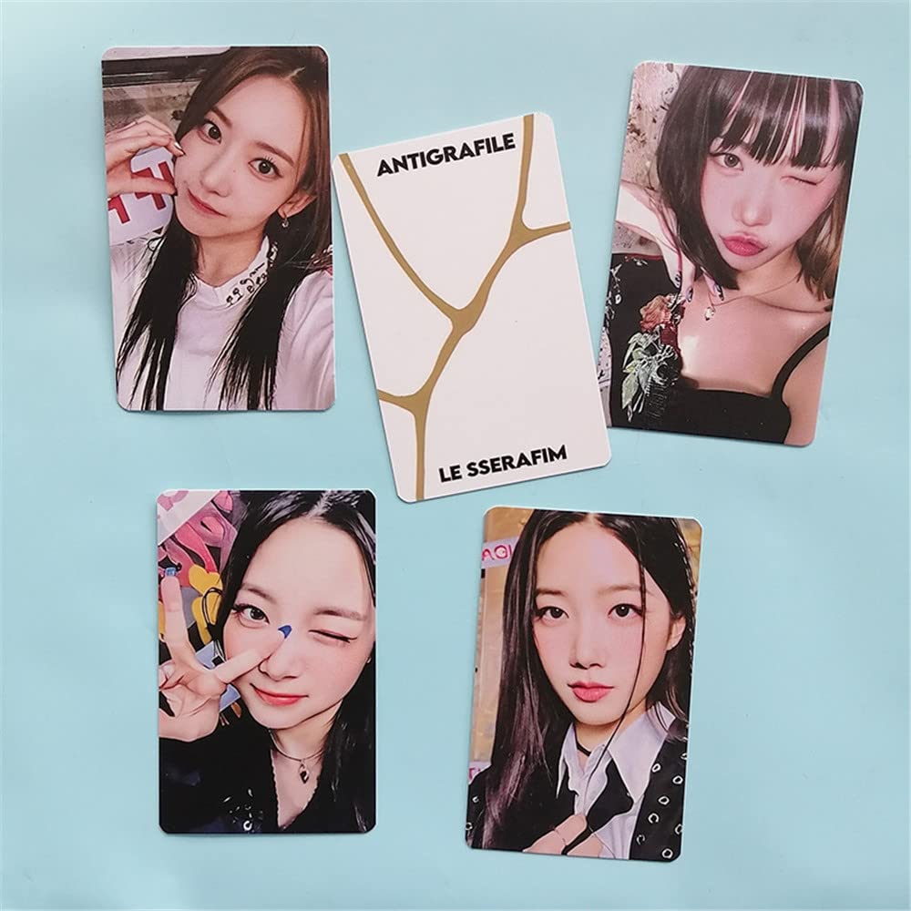 KPOP LE SSERAFIM Photocard New Album ANTIFRAGILE FEARLESS 2023