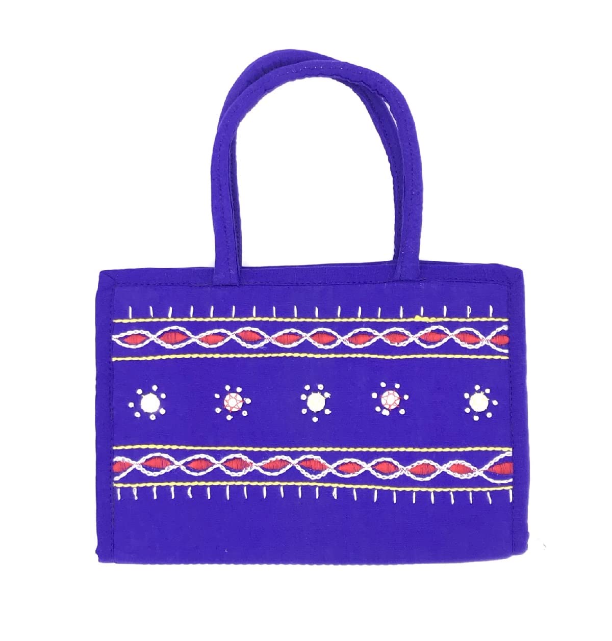 srishopify handicrafts Womens Mini Handbag Stylish Handcrafted Embroidery Mobile Holder Purse for Girls Handheld Bag for Ladies Wedding Gift Items Small Size Feroza Blue (B0BW9MXHDZ) Amazon Price History, Amazon Price Tracker