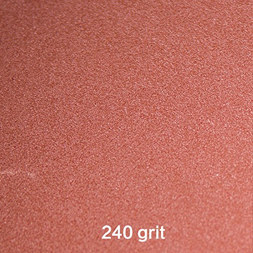 Mangas de lixamento de pedra escura para lixa de eixo, 11,43 cm de comprimento x 1,9 cm, 240 Grit, p