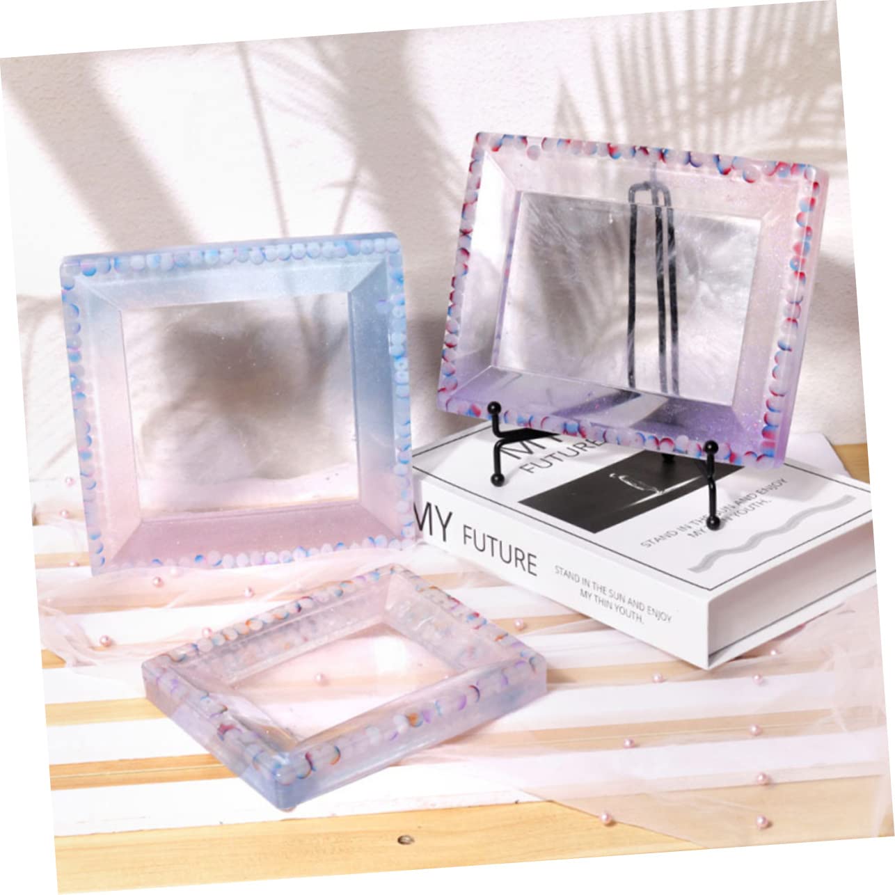 BELLIFFY Silicone Molds for Photo Frames High Class Flexible Molds for Unique Picture Displays Present for Craft Lovers