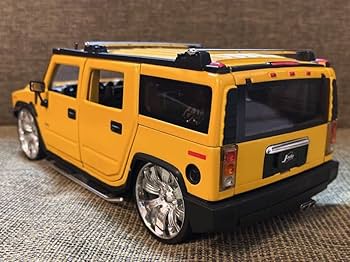 Amazon | 1/18 HUMMER H2 ハマー イエローJada Toys DUB CITY