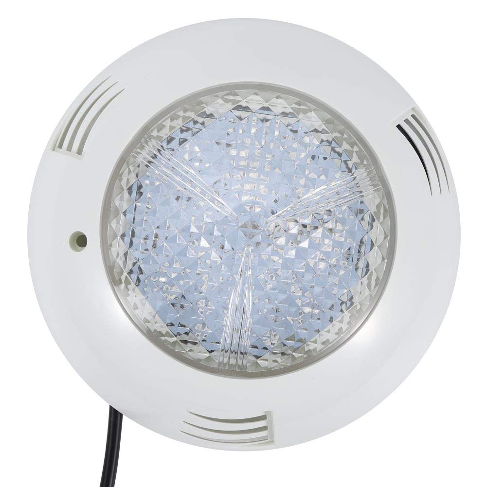 Lumière sous-marine LED RVB IP68 ÉCLAIRAGE DE PISCINE IMPERMÉABLE Tension sûre Installation facile pour les raccords de piscine standard (RVB)