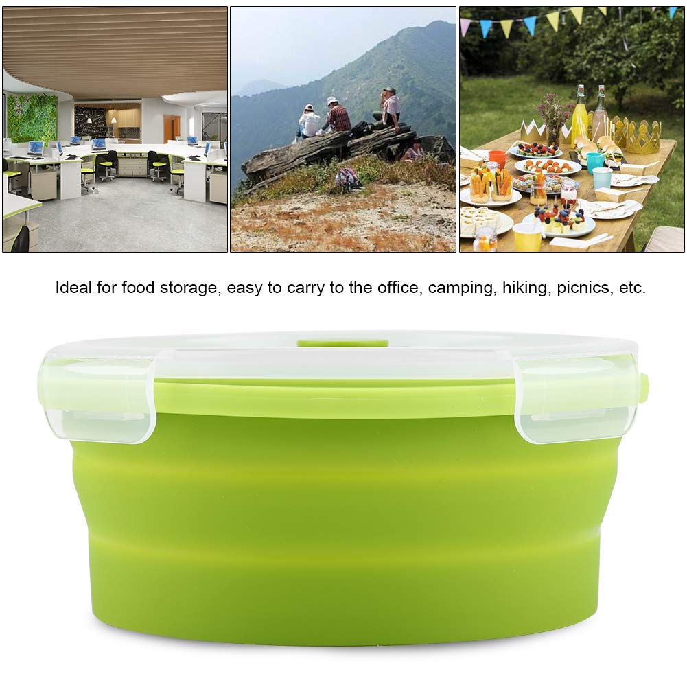 Nuvita Contenitore Pieghevole in Silicone 230ml Verde