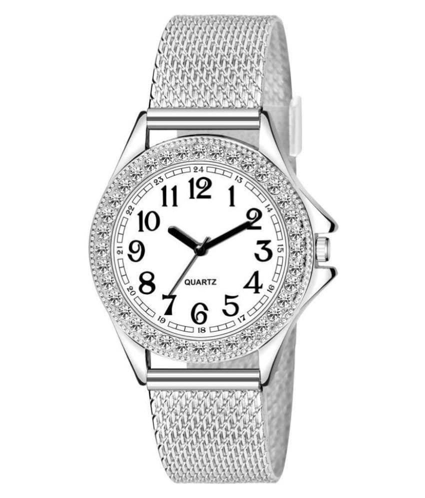GIRISA Analog Silver Strap Women Watch (B0C4B9L8T8) Amazon Price History, Amazon Price Tracker