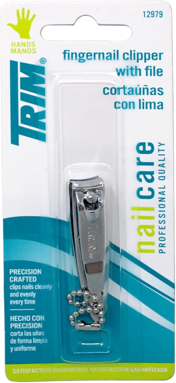 Trim Nail Care Fingernail Clipper (3 pack)