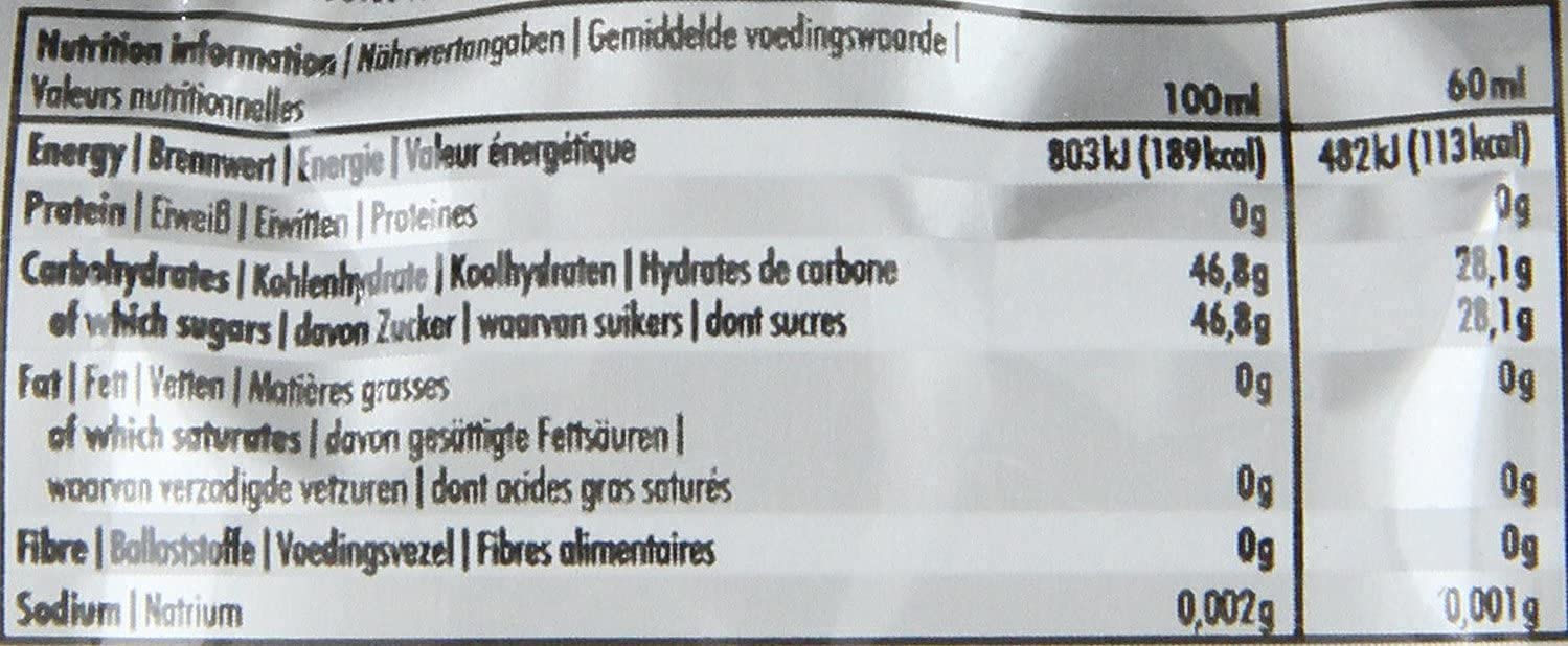 Dextro Energy Sports Nutrition Gel liquide Cola Flavour 18 x 60 ml
