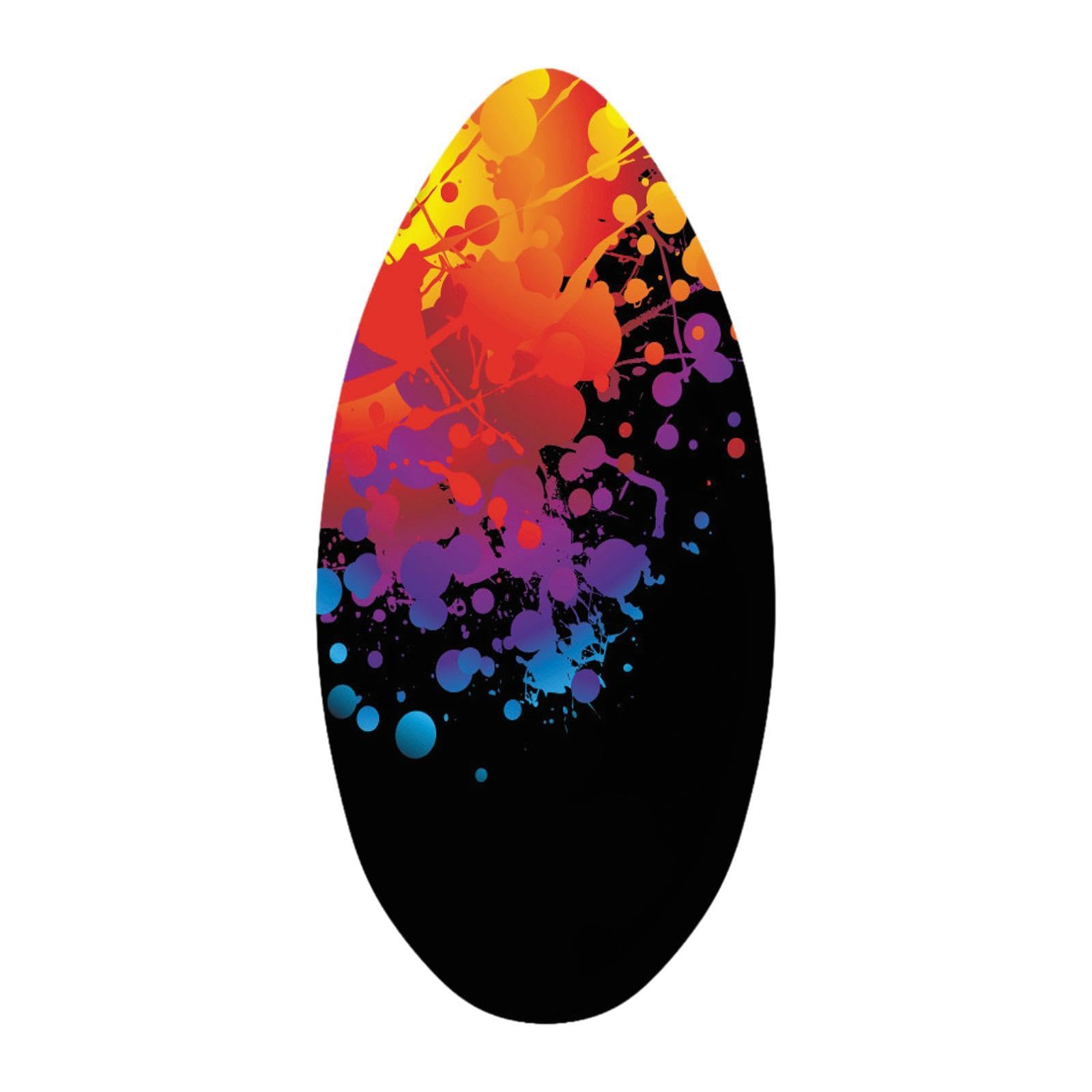 Homyl Skimboard, Skimboard, Tavola da Planata in Legno con Rivestimento Lucido, Bodyboard in Legno Premium, Tavola da Surf per Adolescenti E Adulti, Tutti G