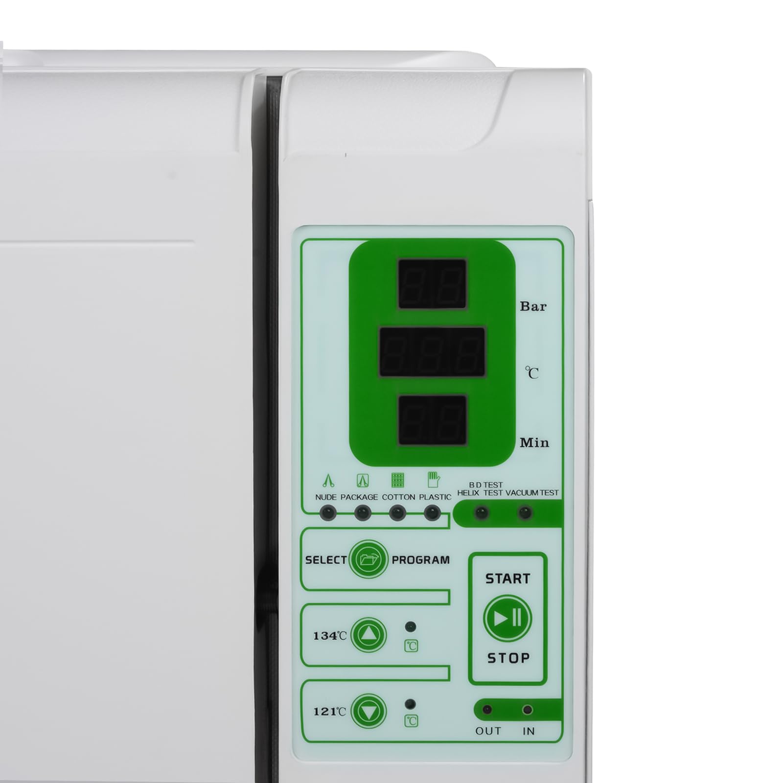 Class B Autoclave Sterilizer Automatic Control Pre-vacuum Steam with Vacuum Drying Function 18/23L (18L)