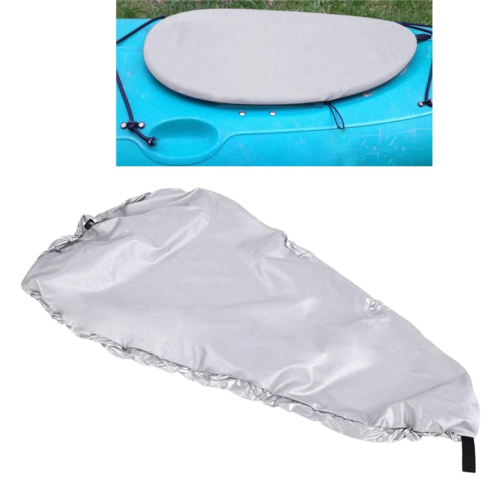 Amagogo Kajak-Cockpit-Abdeckung atmungsaktiv wasserdicht staubdicht Schild verstellbare Ruderschale Deckdichtung Schutz Indoor-Transport Aufbewahrungszubehör