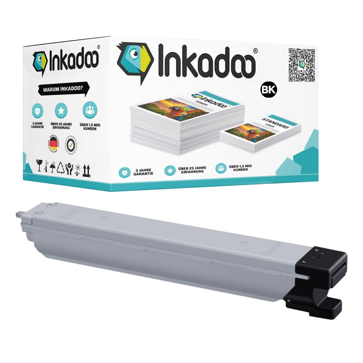 Toner per stampante con Samsung CLT-K808S/ELS / K808S nero compatibile MultiXpress X 4300 LX MultiXpress X 4220 RX MultiXpress X 4250 LX ca. 23.000 pagine cartuccia toner
