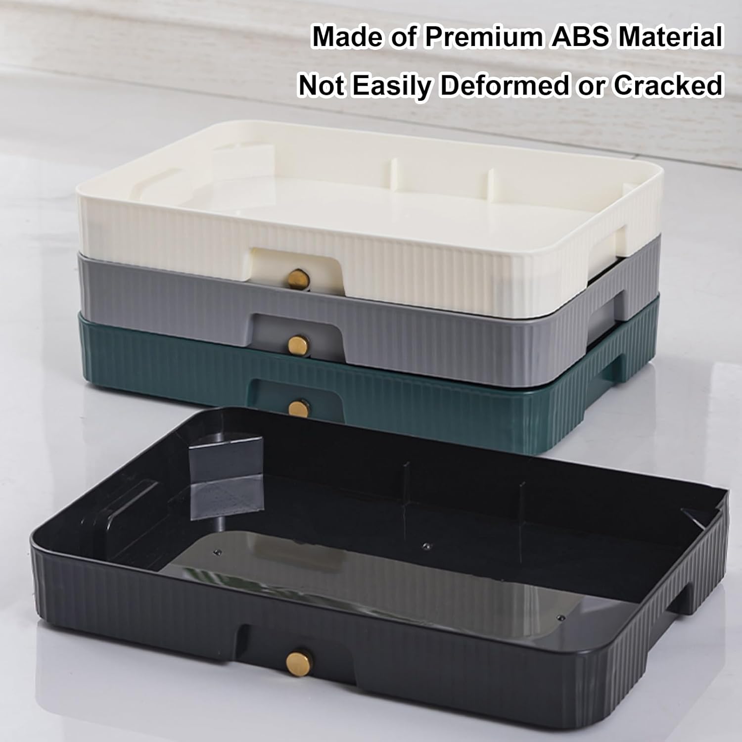 14in Anti-Slip Drip Pan, Drain Pan with 27in Hose, Easy to Carry, Plastic Plant Trays for Pots, Protect Floors, Suitable for Kitchen, Tea Table(Gray)