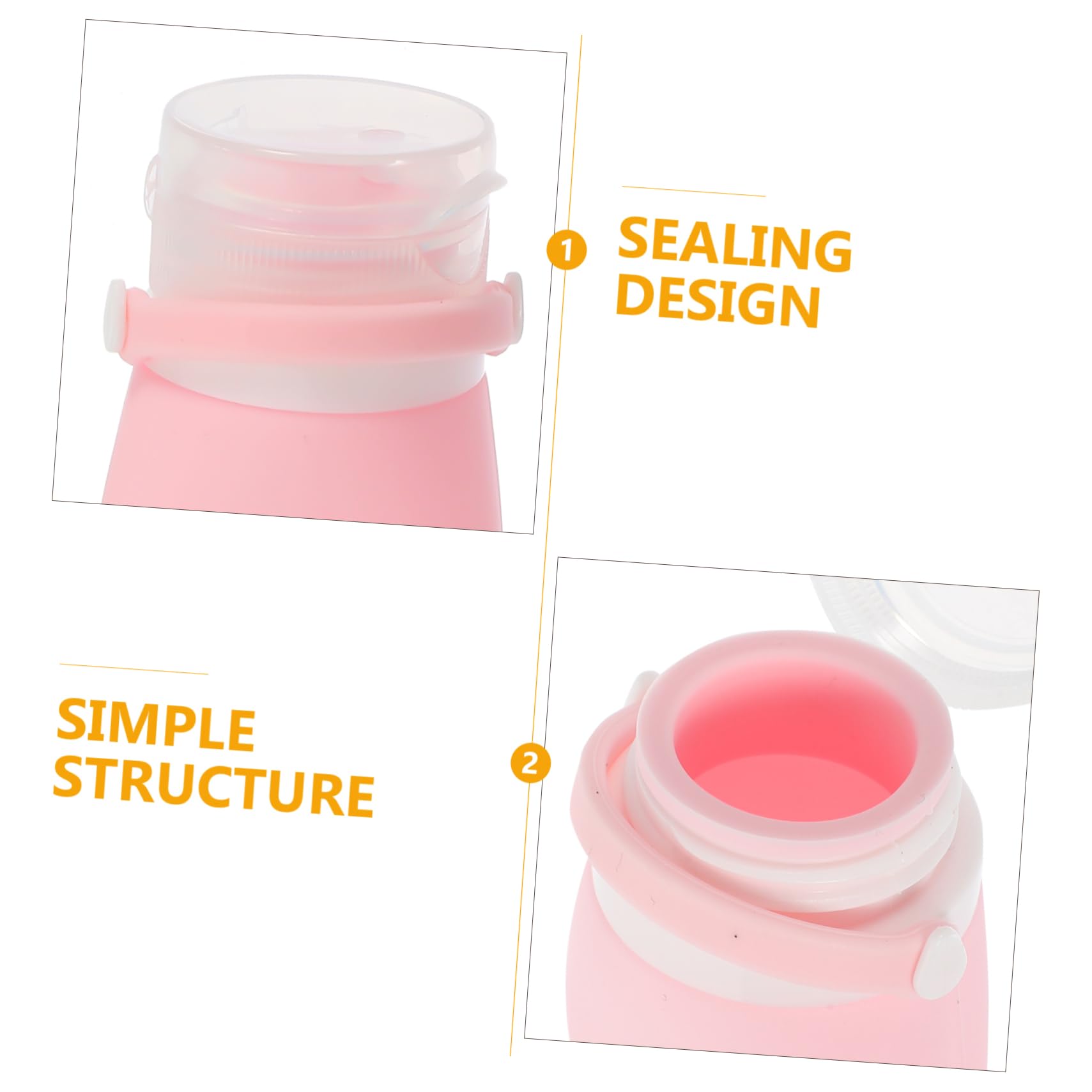 MAGICLULU 12 Pz Imbottigliato Contenitori articoli da toeletta ricaricabili aereo cosmetico travel size bottles travel bottles bottiglie di lozione bottiglie da viaggio Gel di silice
