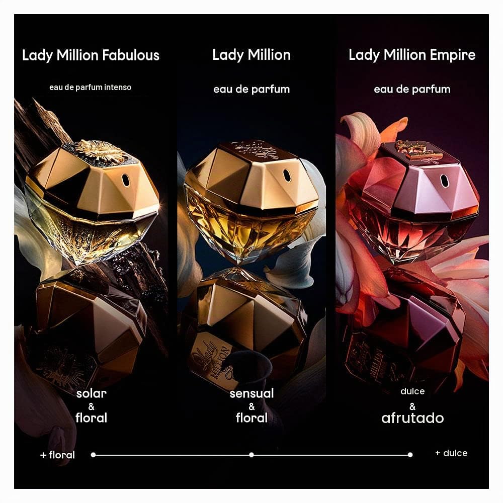 Paco Rabanne Lady Million Fabulous, One size, 80 ml
