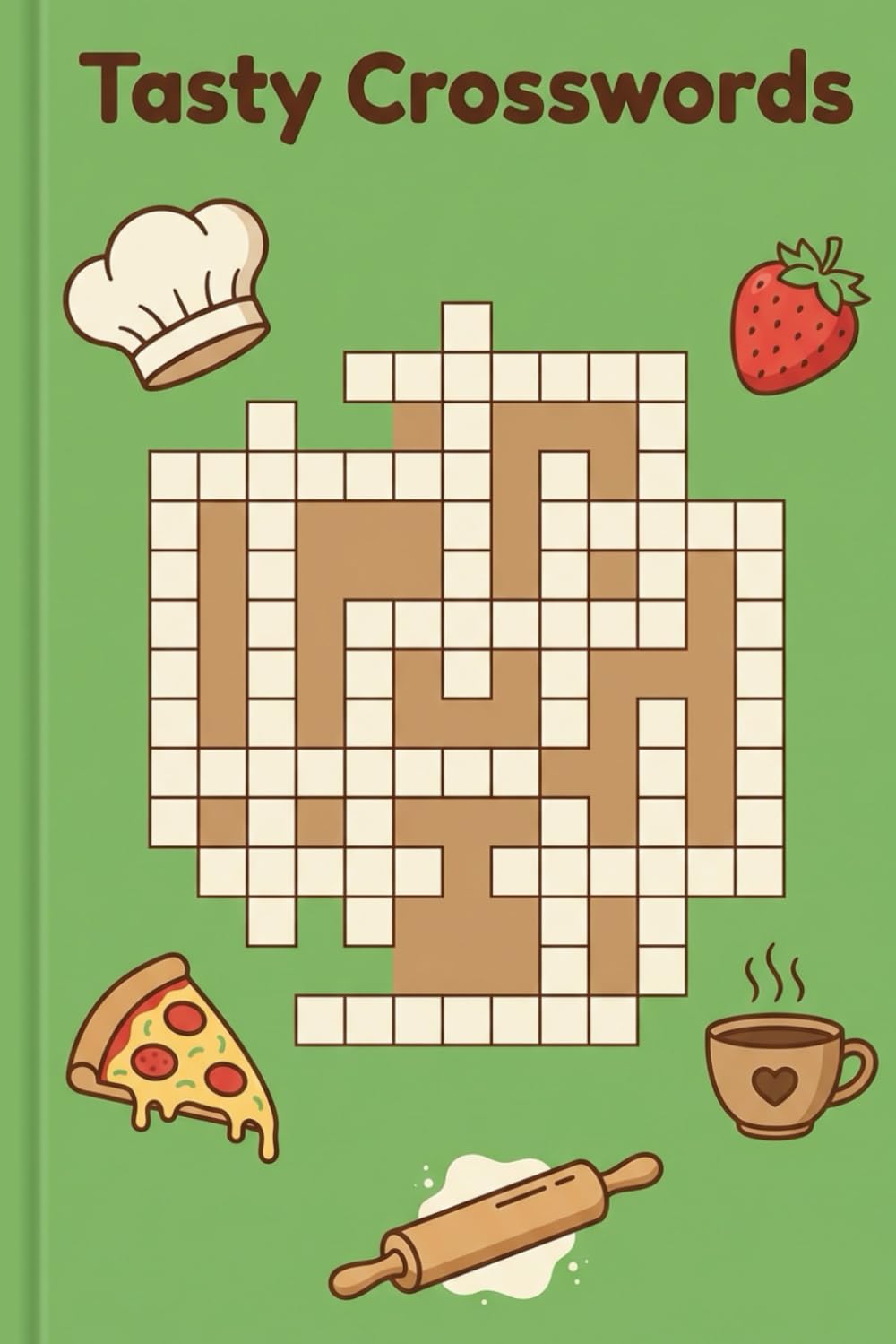 Tasty Crosswords: 60 Food & Cooking Word Puzzles | Culinary Challenges for Kitchen Lovers