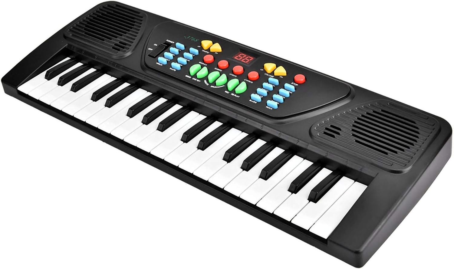 HelloCreate Electronic Musical Keyboard 37 Keys Learning Keyboard