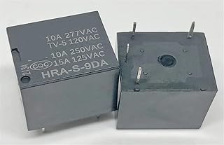 HRA-S-5DA ; HRA-S-5DAT ; HRA-S-12DA ; HRA-S-24DA ; HRA-S-9DA ；(T73-1A-5V9V/12V/24V-15A) Relay 4 Pins 1pcs(HRA-S-9DA 9V)