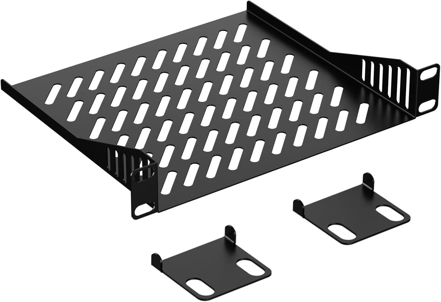 Amazon.com: 10 inch 1U Server Rack Shelf, Ventilated rack-mounted ...