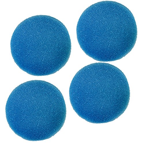 Hqrp 4-Pack Blue Media Filter Pad Canister Filter Compatible With Eheim Classic 2217/600 Replacement #TOP8