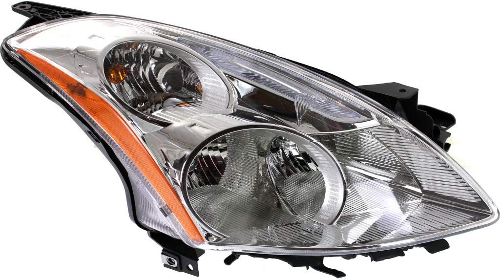 CarLights360: For Nissan Altima Headlight Assembly 2010 2011 2012 Passenger Side DOT Certified w/Bulbs-Replacement for NI2503190 Vehicle Trim: Sedan