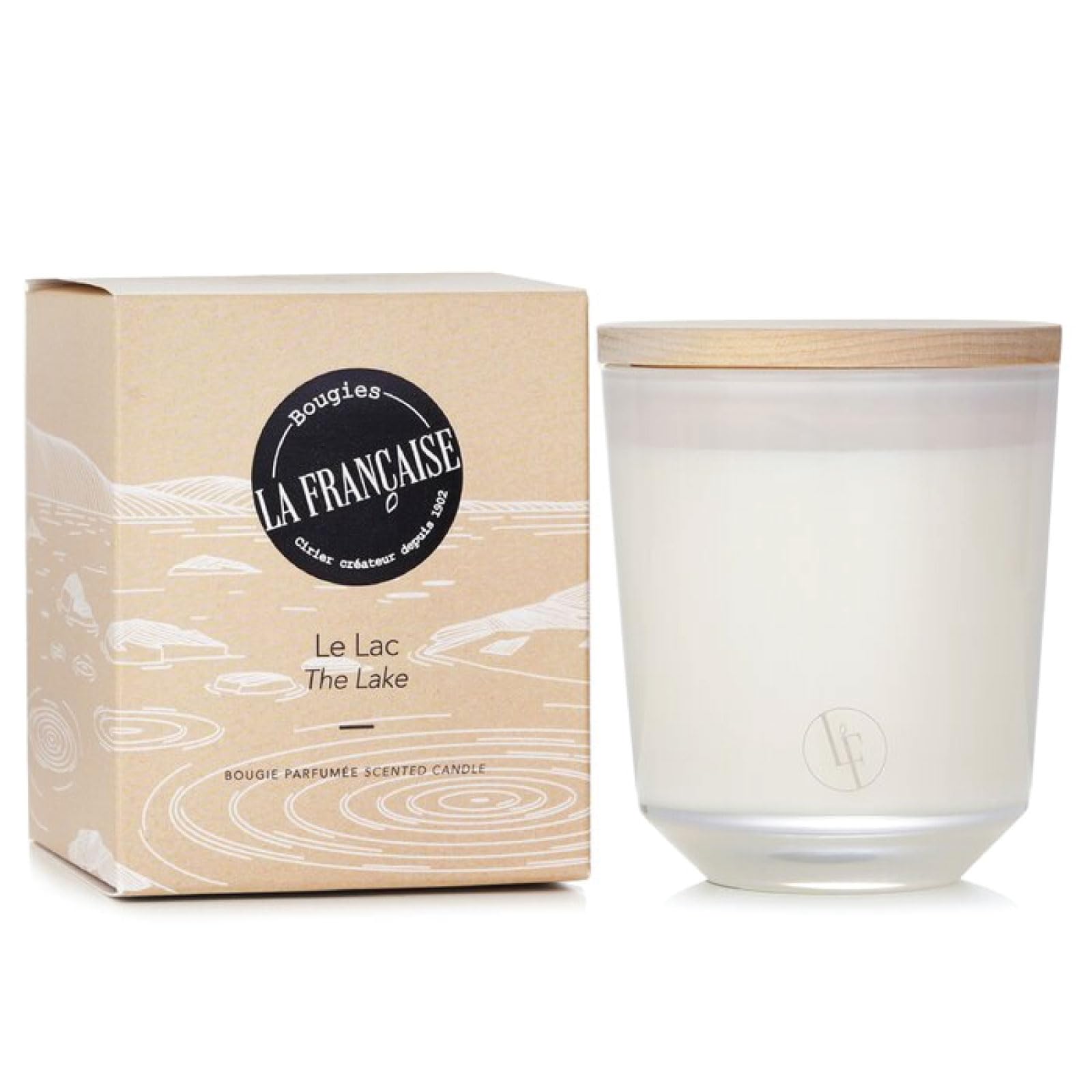 Świeca La Francaise - zapachowa świeca woskowa naturalny Le LAC 200G