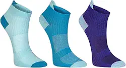 Kit 3 Pares Meia Performance Poliamida Unissex Cano Curto Soquete Esportiva Corrida Ciclismo