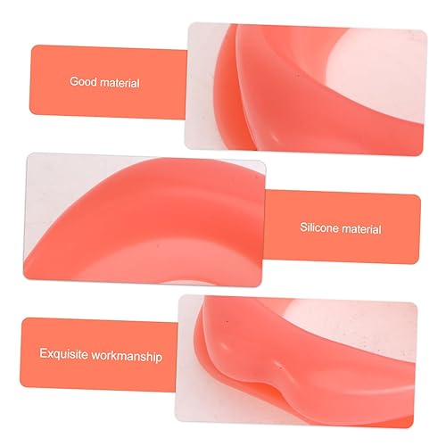 Miniatura 7 de FOMIYES Masajeador facial de 4 piezas para adultos, máscara honesta y perfecta, ejercitador facial para la boca, más delgado de silicona, entrenador