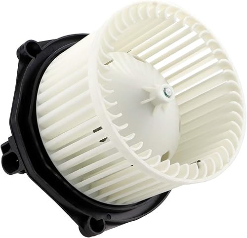 Miniatura 3 de Conjunto de motor de ventilador HVAC 19153679 15-81104 700076 52498954 Motor del soplador del calentador con jaula de ventilador para 91-96 Buick