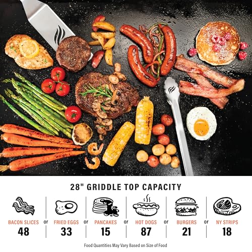 Blackstone 2450AZ 28" Omnivore Griddle with Hood Bundle - image 7