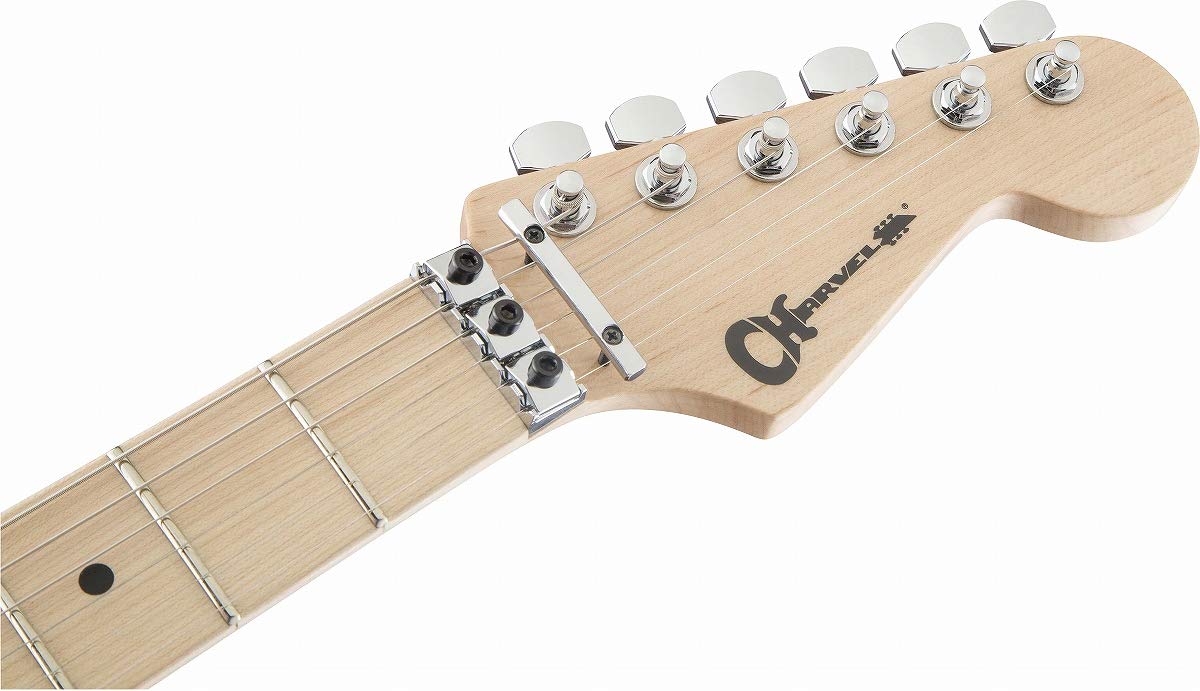 Amazon | Charvel MJ San Dimas Style 1 HSH FR M QM Caribbean Burst