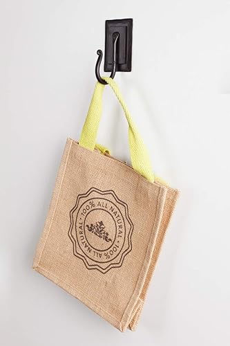 Miniatura 9 de RTZEN Juego de ganchos de montaje en pared, ganchos decorativos de metal rústico de hierro forjado para colgar, ganchos negros clásicos hechos a