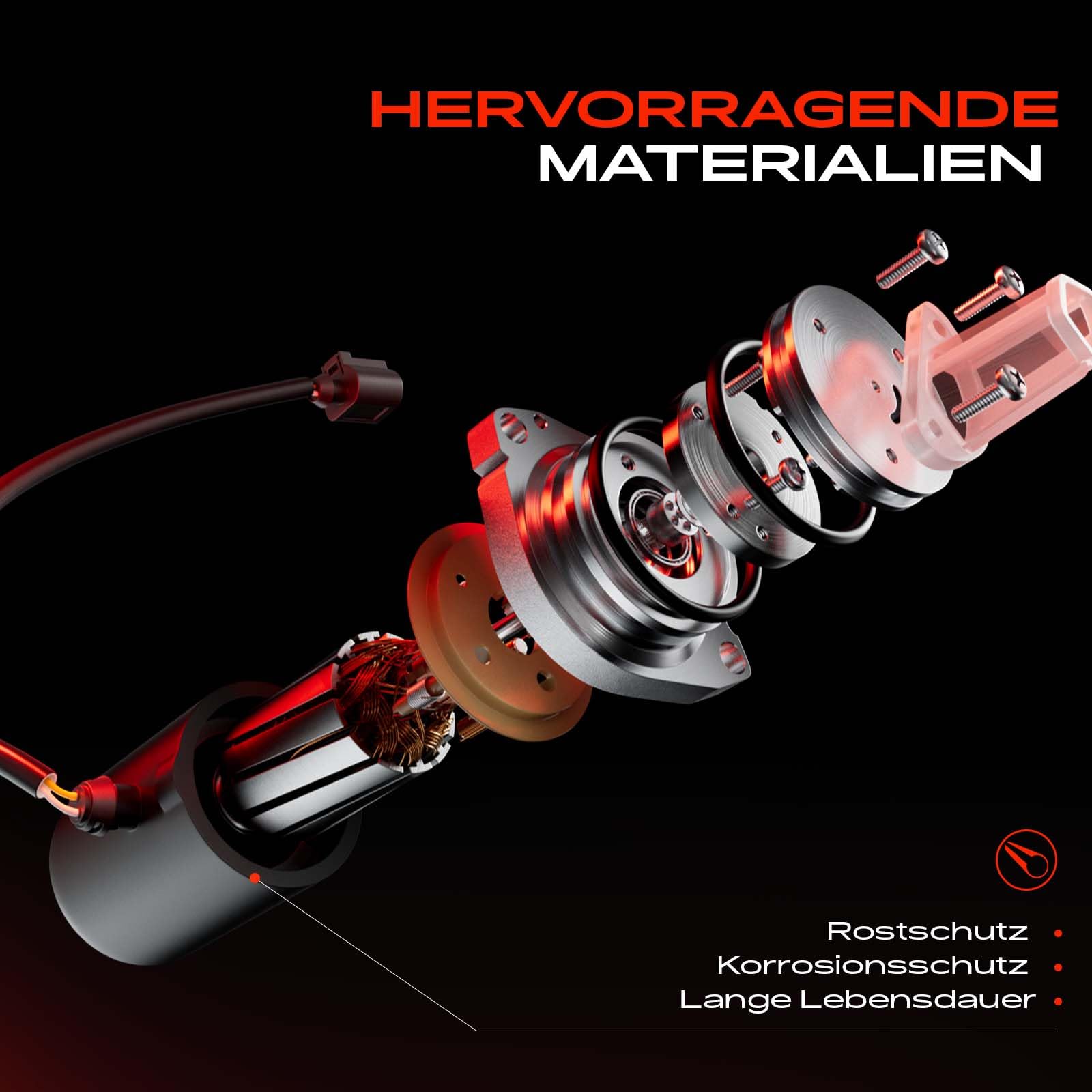 Frankberg Lamellenkupplungspumpe Hinterachse Kompatibel mit A1 2014-2018 A3 2012-Heute Q3 2013-Heute TT 2014-Heute Octavia III 2014-Heute Golf 2014-Heute Replace# 0CQ598549