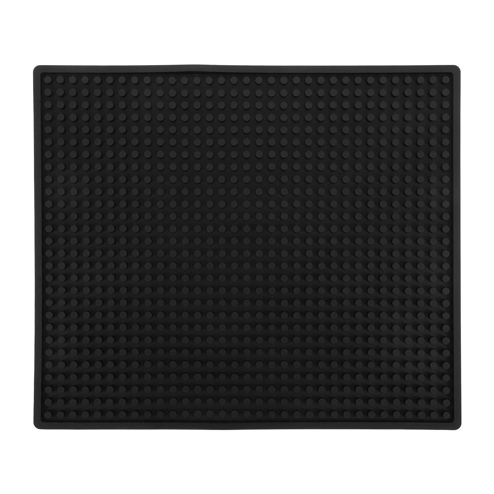CALLARON Alfombrilla de Secado para Cubiteras - Almohadilla de Silicona Antigoteo de 35,5 X 30,5 Cm - Protector Antideslizante para Encimeras de Bar, Desagüe de Máquinas de Hielo, Servicio de