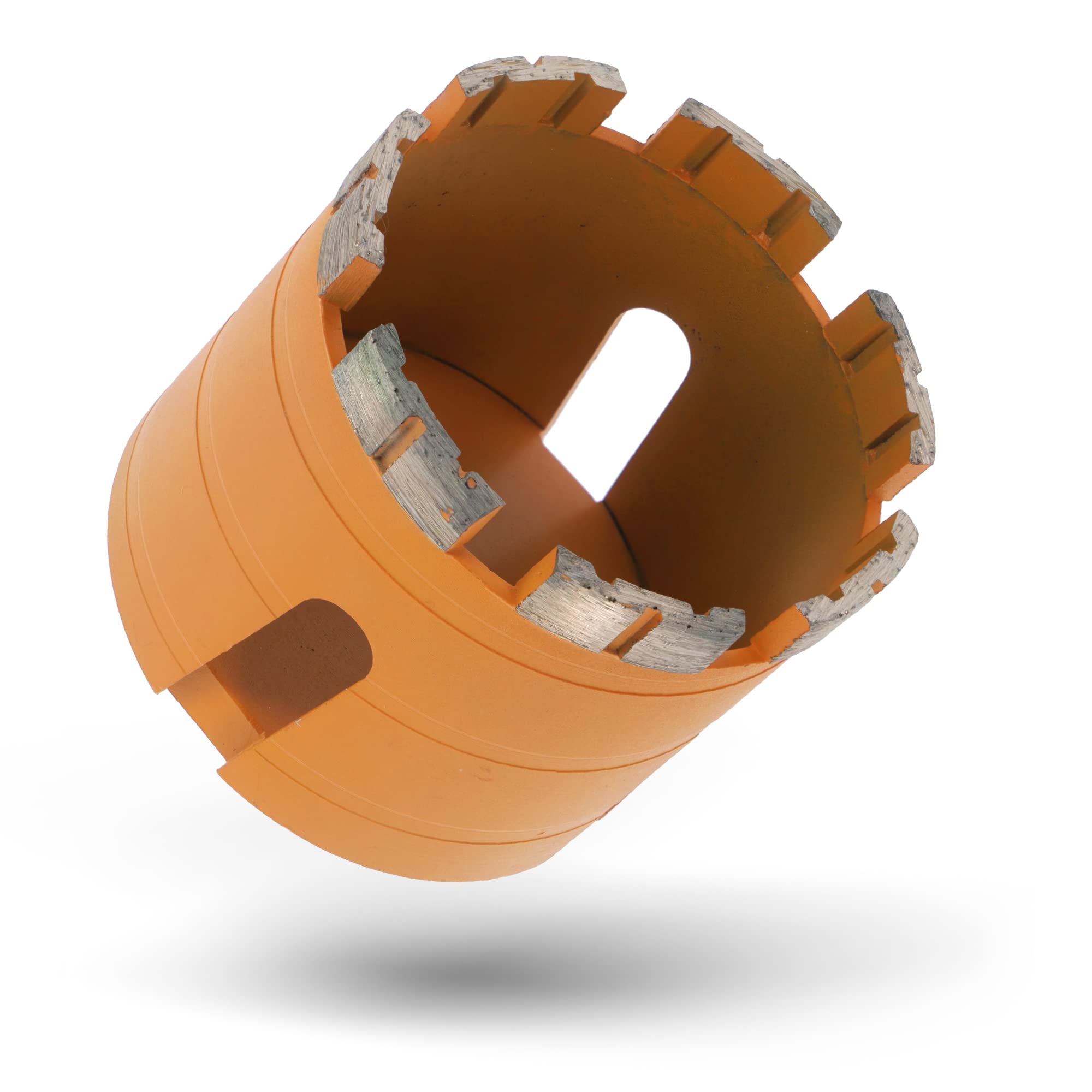 PRODIAMANT® Premium Diamant-Dosensenker 82mm x M16 – 7 Diamantsegmente, hohe Standzeit, 60 mm Nutzlänge, schnelles Bohren in Mauerwerk, Ziegel & Beton