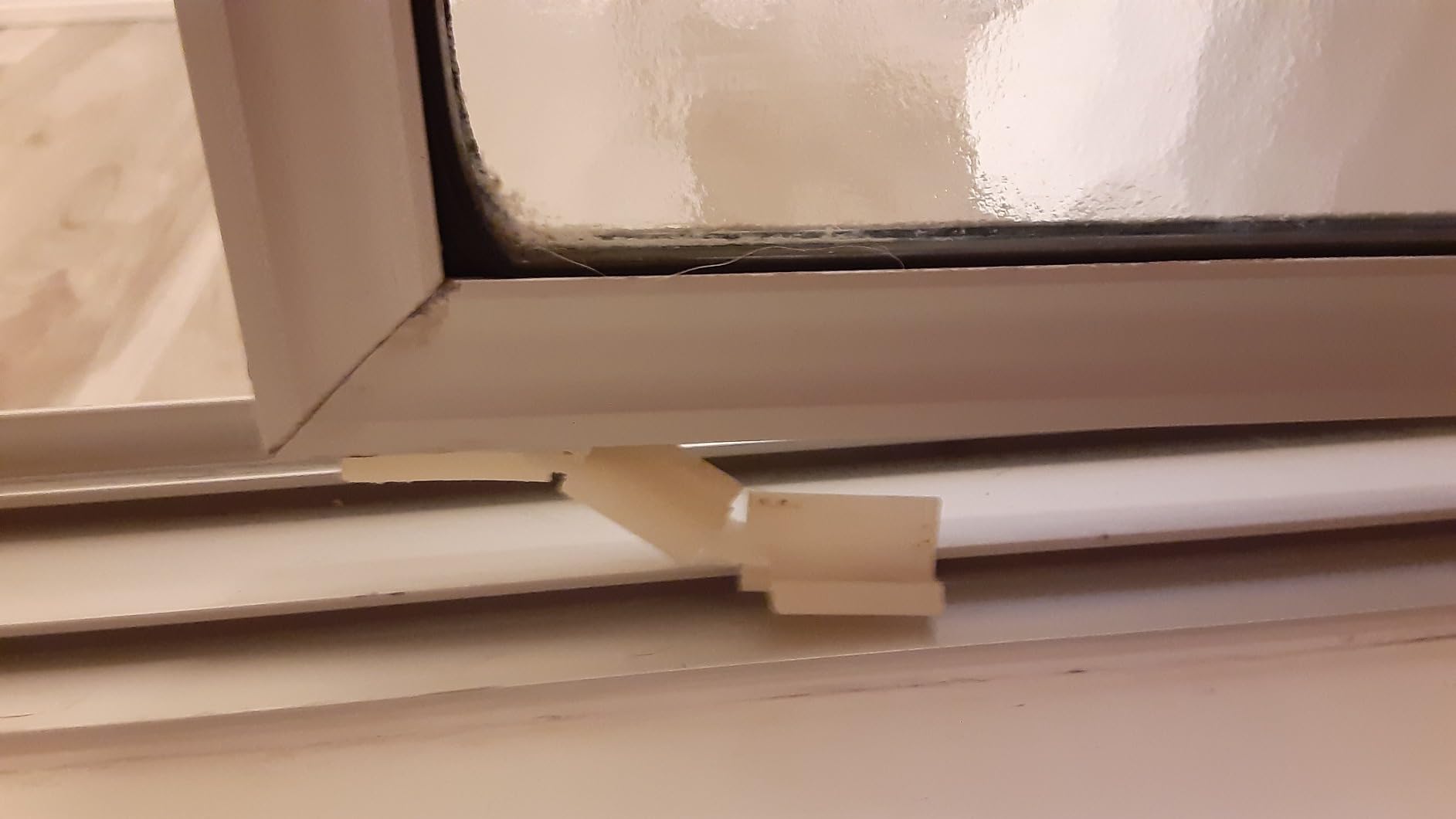 PalpitateC Sliding Shower Door Bottom Sill Guide fits for Sliding