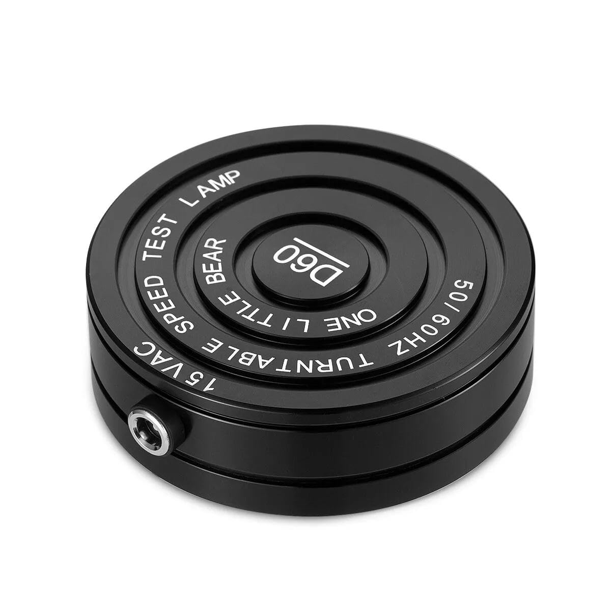 Nobsound Luz estroboscópica de velocidad estroboscópica de 50/60 Hz + disco de tacómetro para reproductor de registro LP Turntable