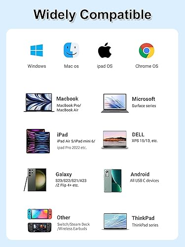 Miniatura 7 de Dnkeaur Switch Dock for Nintendo Switch & OLED, Switch Docking Station for TV, Nintendo Switch Base Accessories, Portable Switch Travel Dock, USB C