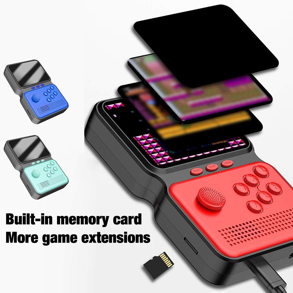 ZXCVBNM Controlador de jogos M3 de 7,6 cm, recarregável, retrô