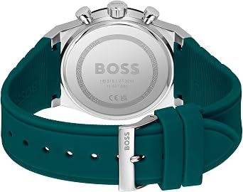 BOSS Chronograph Quartz Watch for Men Candor Chrono Collection - Available with Stainless Steel Bracelet, Leather or Silicone Strap