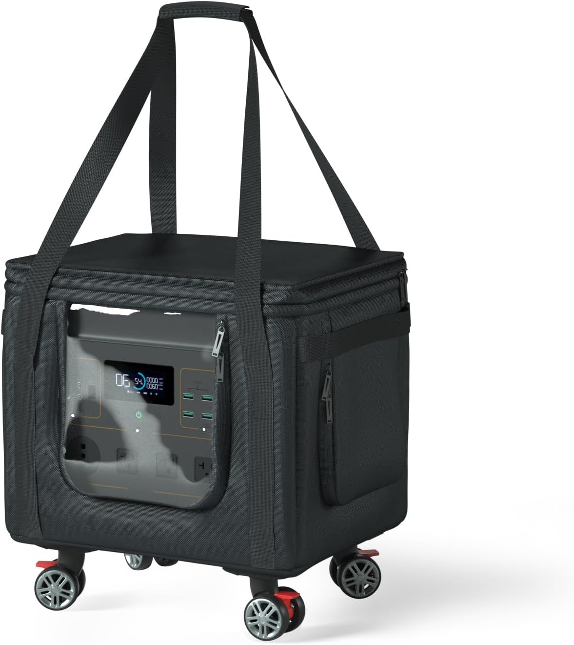 Power Station Carrying Bag – Water-Resistant, Durable900D Oxford Fabric – Ideal for1500W Power Stations – Perfect for Outdoor Activities & Travel