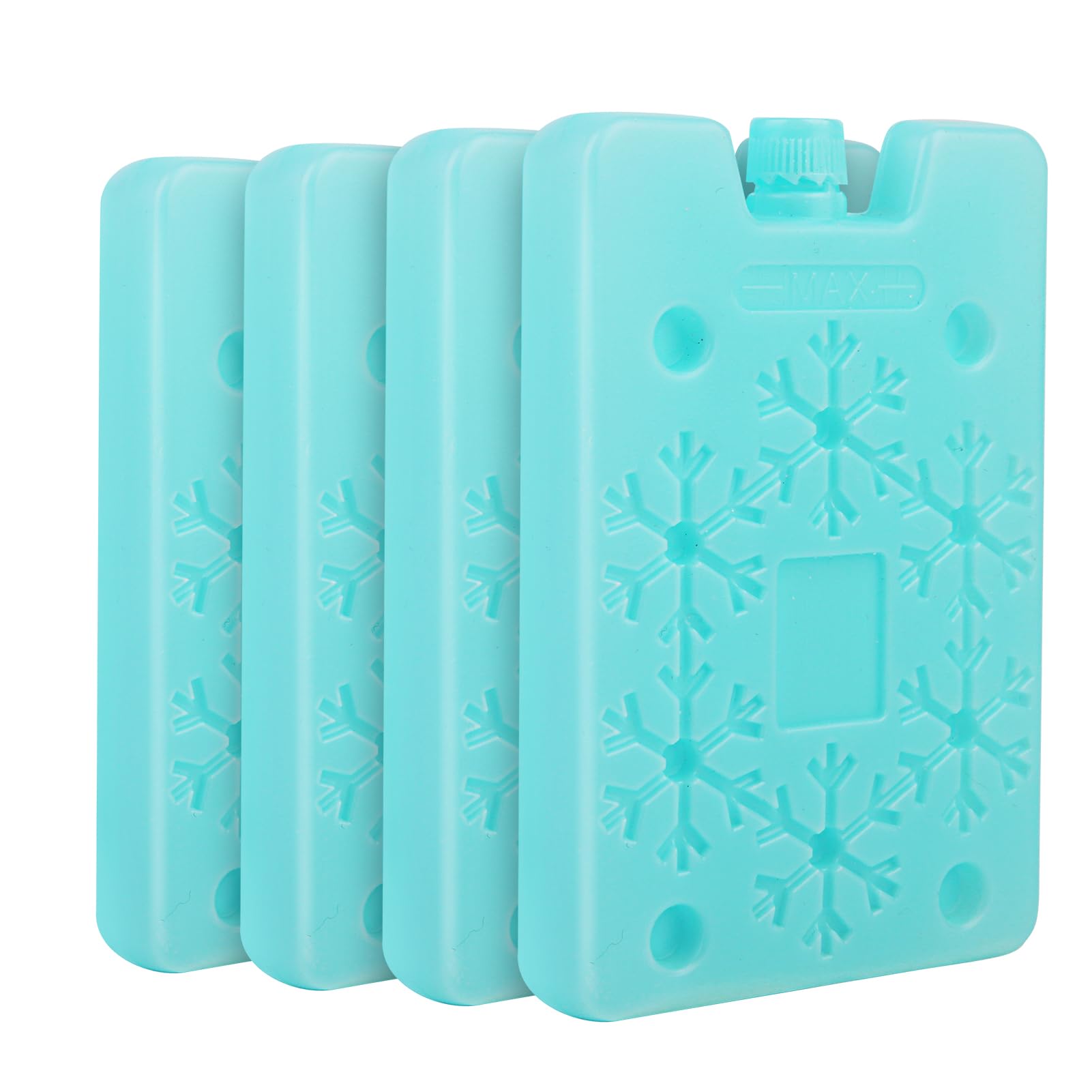 Ice Packs for Lunch Boxes Cooler Tote Bags Reusable Refreezable Cold Slim Large Cheap Hard Protable Icepacks for Bento Shipping Beach Camp Car