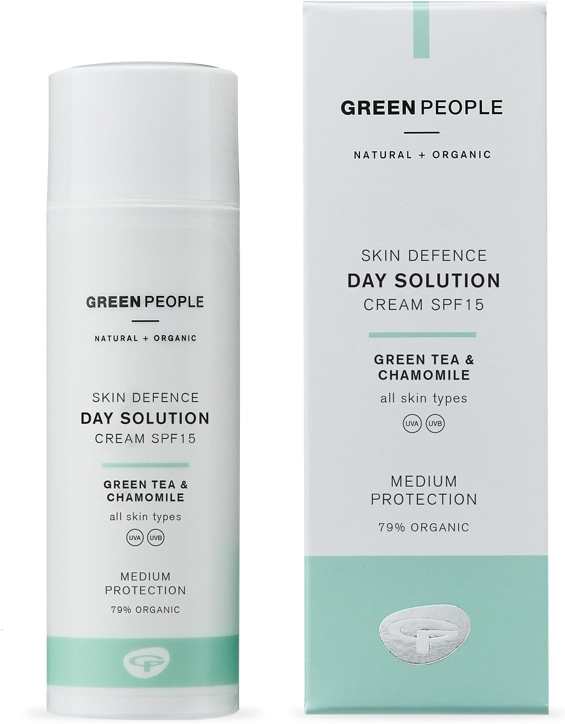 Day Solution Cream SPF15 - Hydrate, Balance & Protect with Organic, Vegan Formula - 50ml