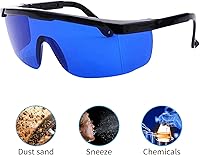 Vista 3 de Laser Light Safety Glasses Eye Protection Goggles for UV Protection Laser Engraving Goggles Removal Cutting Machine