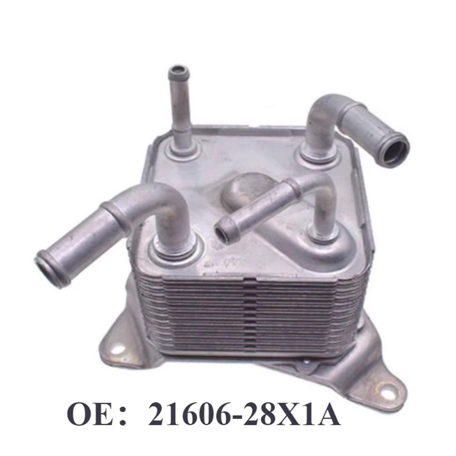 ręczny przetwornik chłodnicy 21606-28X1A 21606-3VX1A 21606-X481A Aluminiowa chłodnica oleju samochodowego do skrzyni biegów Nissan NV200 Rogue Altima chłodnicy oleju przekładniowego